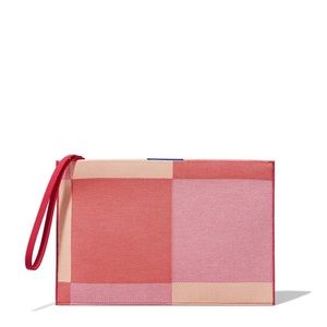 🍑 ISO- Rothy’s peach madras essential pouch 🍑